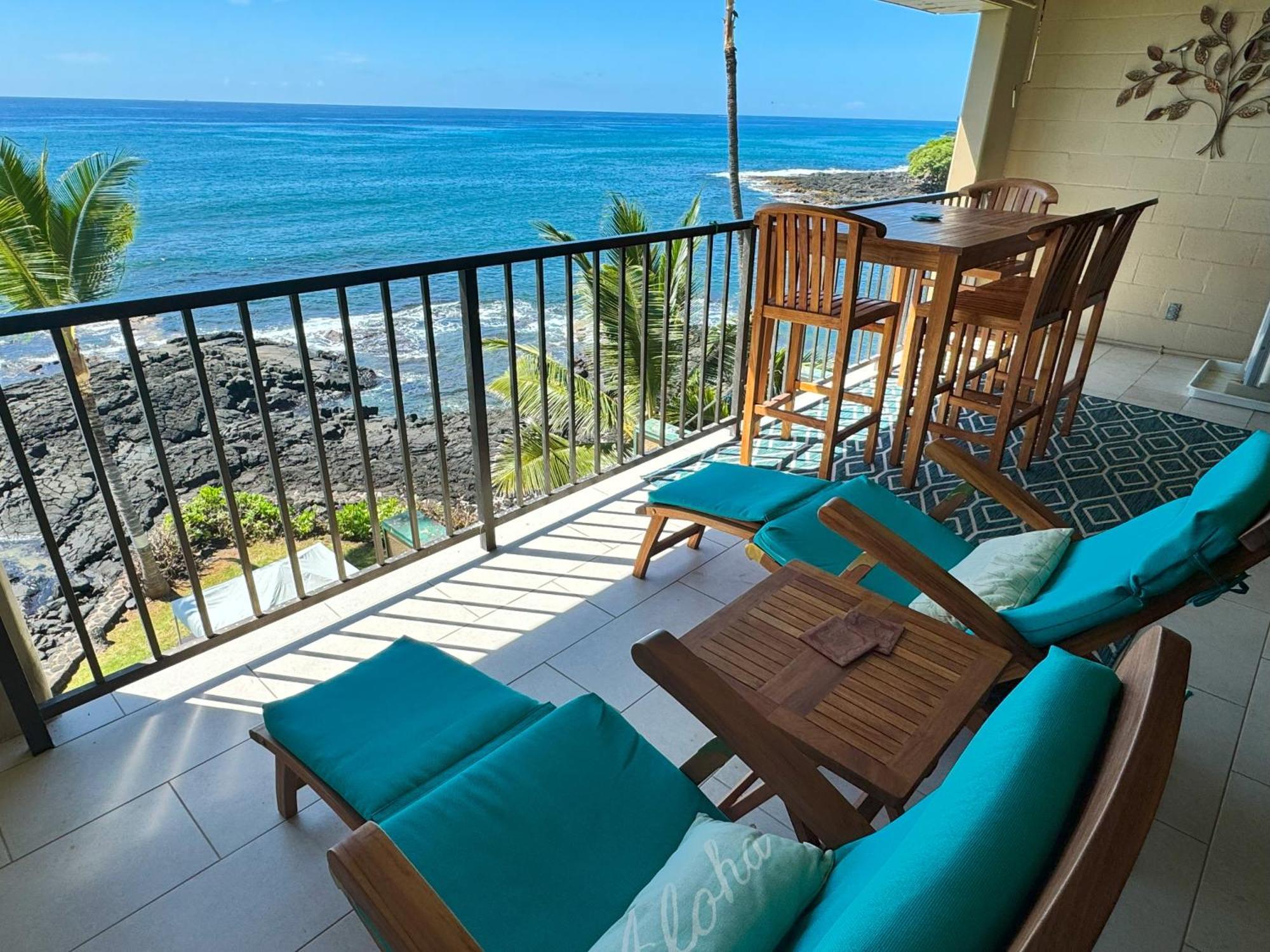 Oceanfront Luxury Condo 凯路亚-科纳 外观 照片